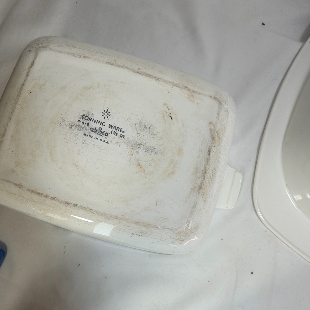 Corningware White and Blue Floral Dish Set - Picture 8 of 10